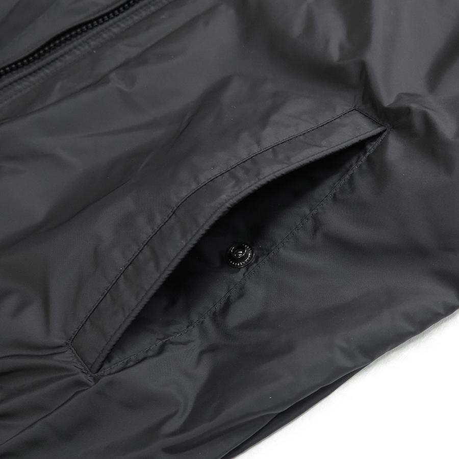 モンクレール MONCLER ジャケット メンズ REPPE 1A00161 68352 999 ウインドブレーカー レインコート トリコロール エンボスロゴ ブラック 2026年春夏新作の画像