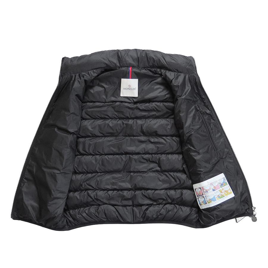 モンクレール ダウンベスト メンズ ROCOQUE ジレ ダウンジャケット アウター ブラック 黒 1A00003 597YF 999 MONCLERの画像