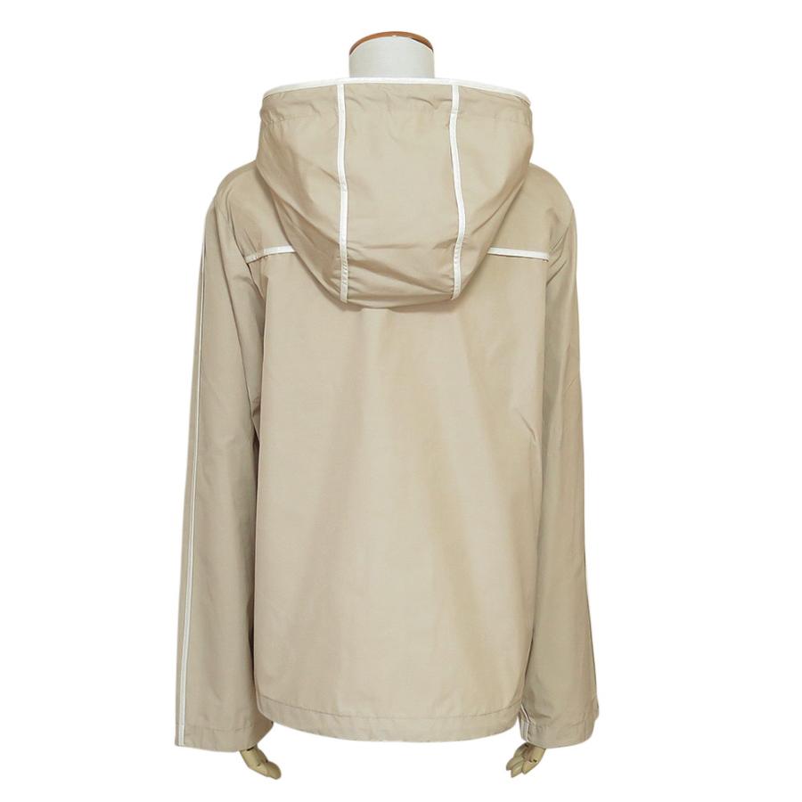 モンクレール MONCLER ジャケット レディース SARRACENIA 1A00136 549P3 20J ウインドブレーカー レインコート ロゴパッチ ライトベージュ 2026年春夏新作の画像