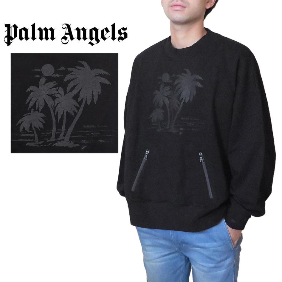 Palm Angels パームエンジェルス × チームワン スウェット メンズ 