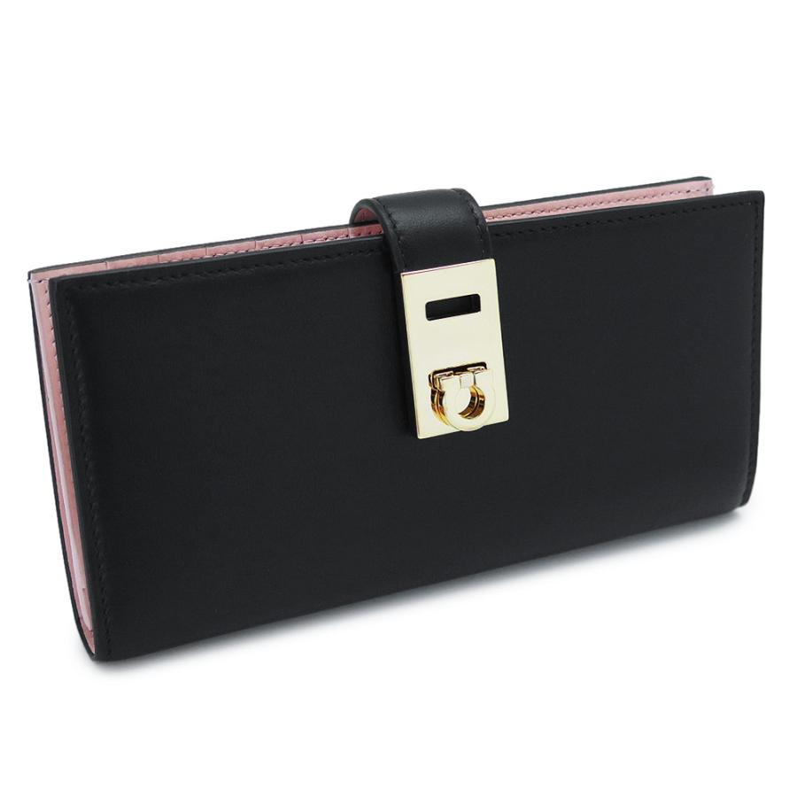 FERRAGAMO フェラガモ 長財布 レディース 220522 二つ折り財布 FERRAGAMO フェラガモ 長財布 レディース 220522 二つ折り財布