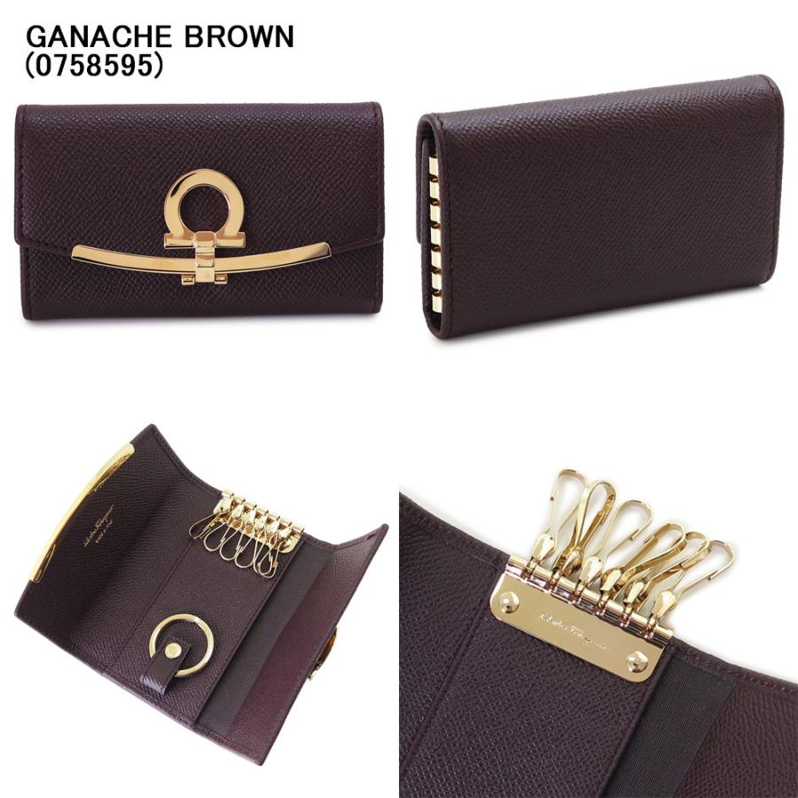 FERRAGAMO フェラガモ キーケース レディース 22D151 6連 FERRAGAMO フェラガモ キーケース レディース 22D151 6連