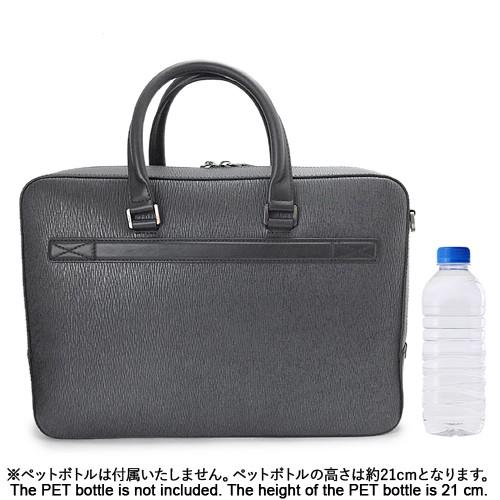 フェラガモ ブリーフケース メンズ 240460 0670623 GRIGIO/NERO Ferragamo ビジネスバッグ レザー グレー×ブラック｜1pia｜03