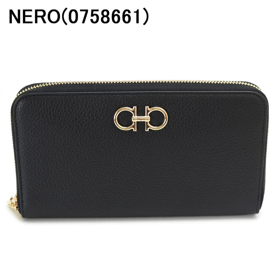 FERRAGAMO フェラガモ 長財布 レディース 220405 ラウンド FERRAGAMO フェラガモ 長財布 レディース 220405 ラウンド