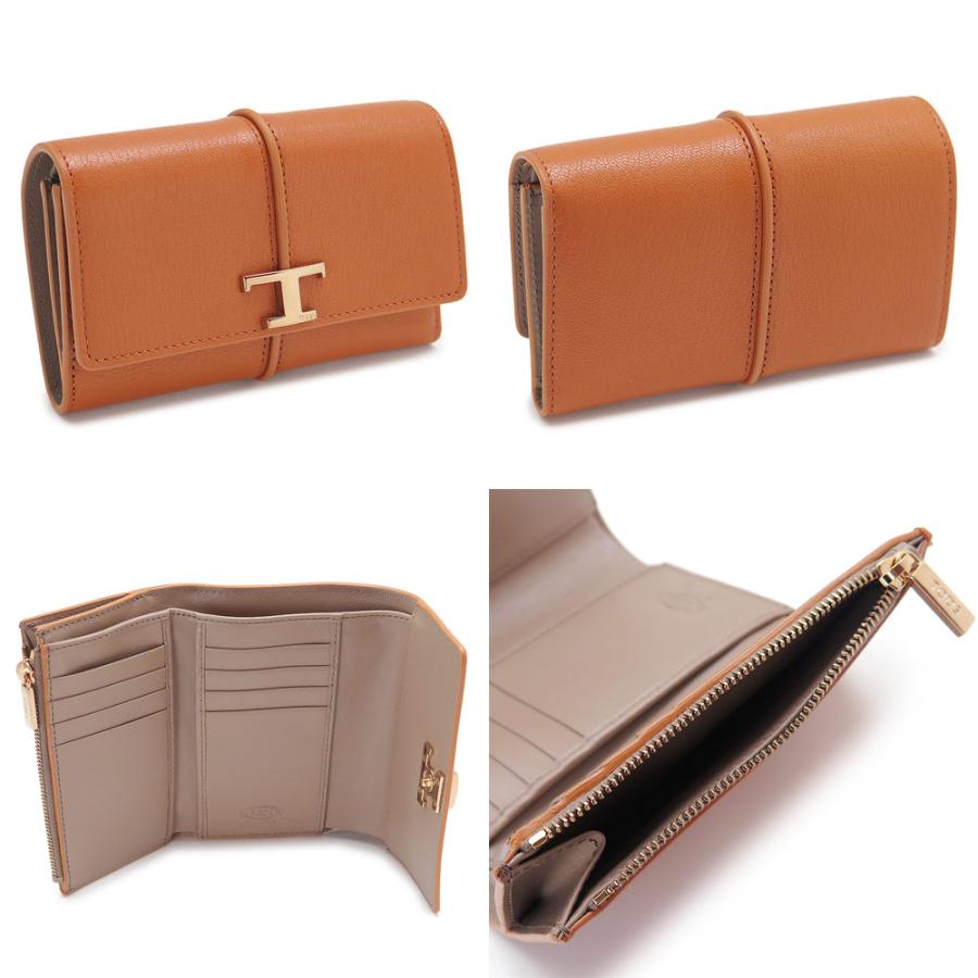 TOD'S トッズ 折財布 レディース Tタイムレス XAWTSKB3300TLS 三 TOD'S トッズ 折財布 レディース Tタイムレス XAWTSKB3300TLS 三