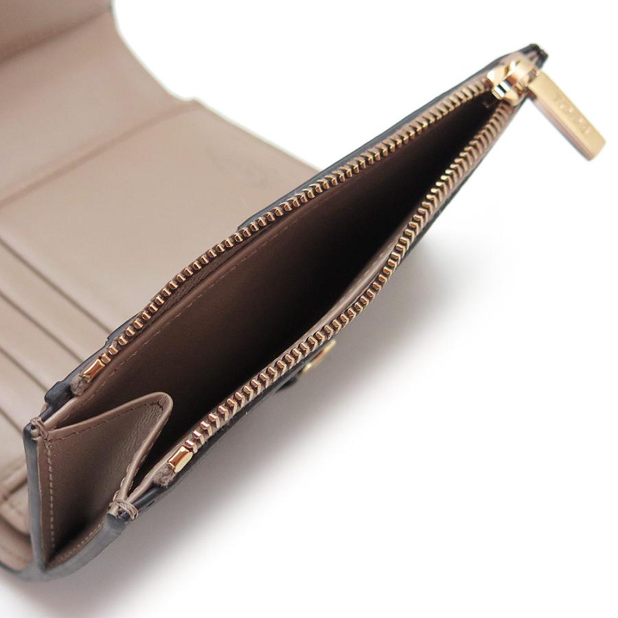 【美品】トッズ　トリフォールド　メーディオ　三つ折り財布　T TIMELESS 楽天市場】TODS トッズ 三つ折り財布 T TIMELESS Tタイムレス