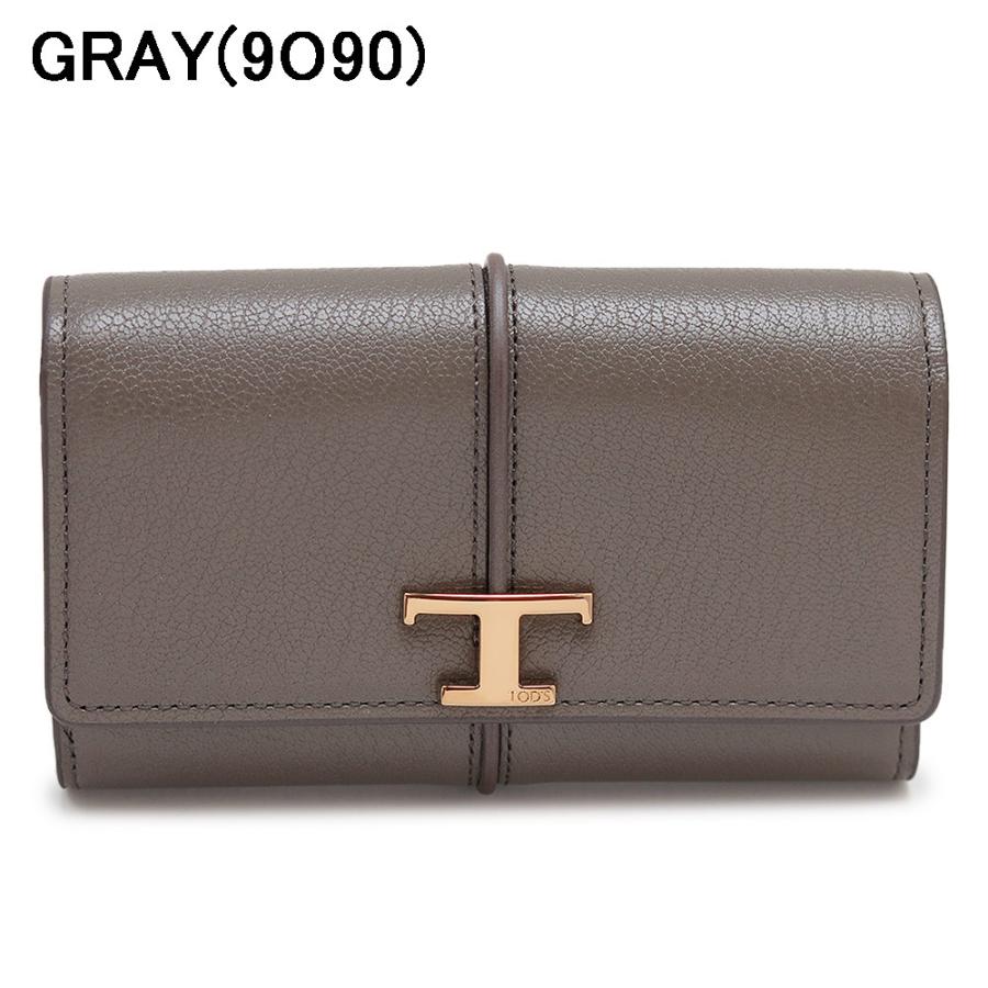 TOD'S トッズ 折財布 レディース Tタイムレス XAWTSKB3300TLS 三 TOD'S トッズ 折財布 レディース Tタイムレス XAWTSKB3300TLS 三