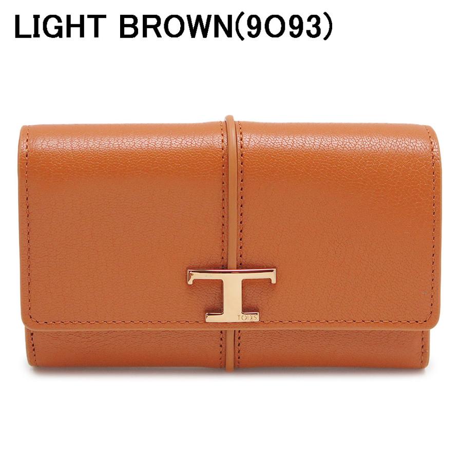 TOD'S トッズ 折財布 レディース Tタイムレス XAWTSKB3300TLS 三 TOD'S トッズ 折財布 レディース Tタイムレス XAWTSKB3300TLS 三