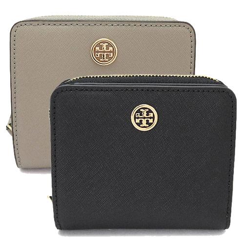 トリーバーチ 折財布 レディース 56621 財布 二つ折り財布 ロビンソン ミニ財布 レザー TORYBURCH ROBINSON BI