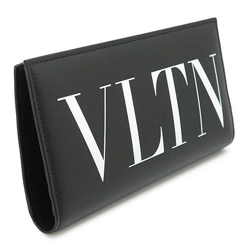 ヴァレンティノ 長財布 VALENTINO メンズ VLTN 二つ折り 財布 レザー 