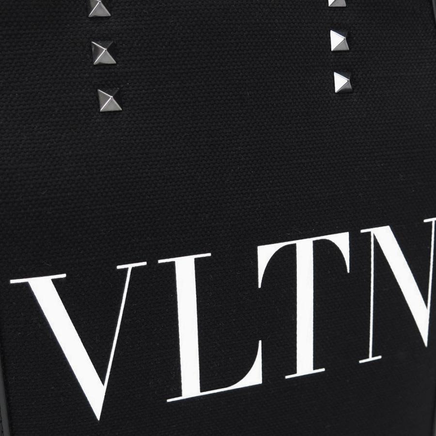 ヴァレンティノ トートバッグ 3Y2B0B78PYY 0NI ショルダーバッグ VLTN エコラボ キャンバス ミニ トート ブラック 黒 VALENTINO｜1pia｜06