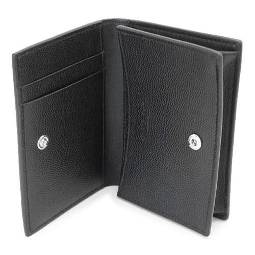 【新品】サンローラン 名刺入れ カード入れ メンズ レザー 黒 469338 Yves Saint Laurent サンローラン/SAINT LAURENT 名刺入れ