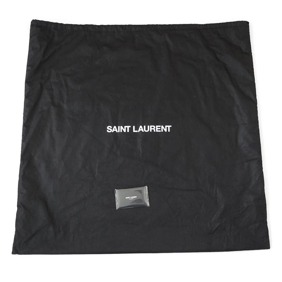 【美品】サンローラン　リヴゴーシュ　トートバッグ　ロゴ　レザー　黒　＊A4可 アウトレット】SAINT LAURENT サンローラン トートバッグ/RIVE