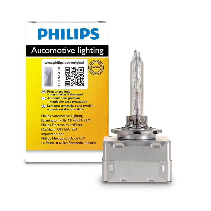 PHILIPS HIDバルブ　キセノンバルブ　2個　D1S 35W VW純正品 並行輸入品】Philips D1S 35W シングル キセノン HID ヘッドライト電球