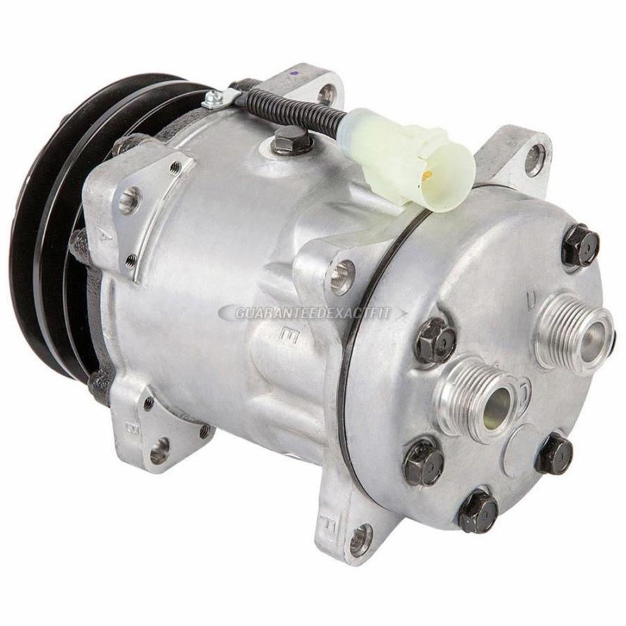 【並行輸入品】AC Compressor & 2 Groove A/C Clutch For Land Rover Defender NASの画像