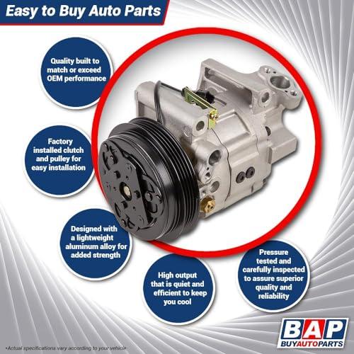 【並行輸入品】AC Compressor & 2 Groove A/C Clutch For Land Rover Defender NASの画像
