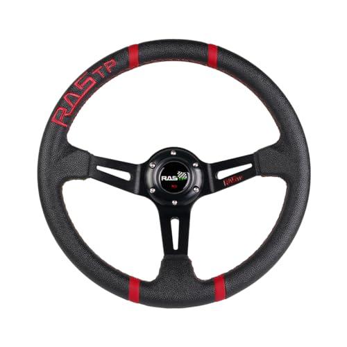 並行輸入品】ステアリングホイール RASTP 13.58インチ ブラック : ONE