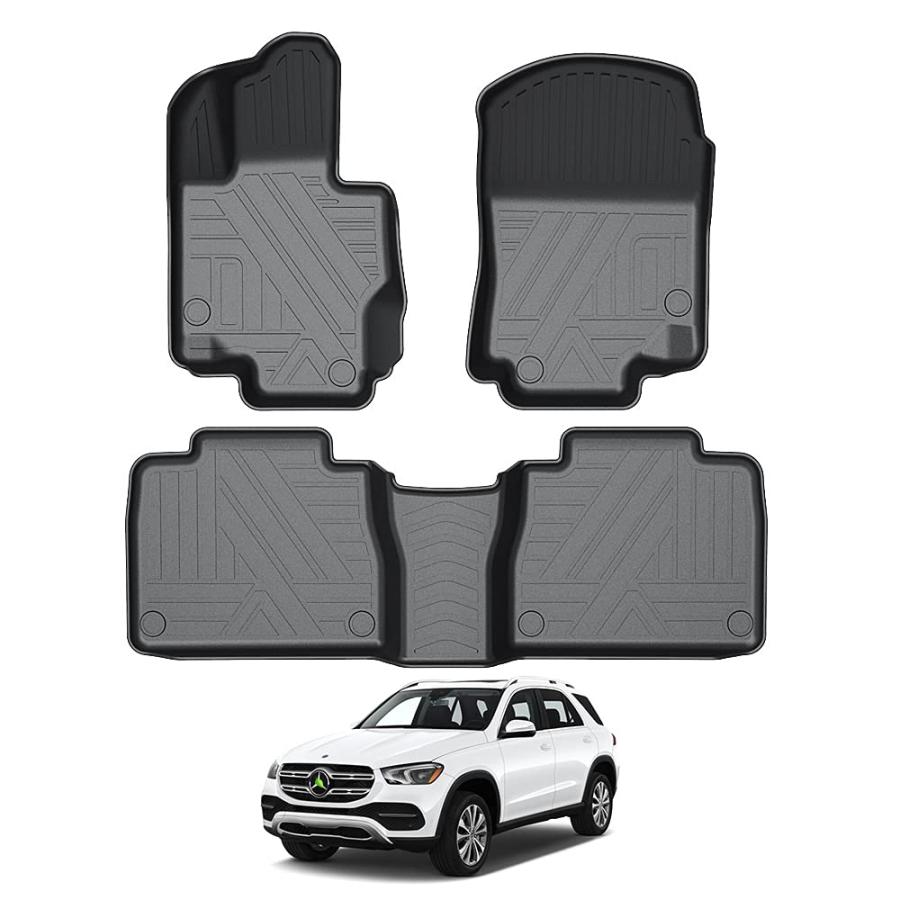 並行輸入品】KUST フロアマット 2020 2024 メルセデスベンツ GLE 