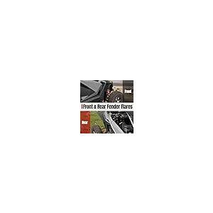【並行輸入品】A&UTV PRO フロント&リアフェンダーフレアエクステンション Polaris RZR Pro XP用最大カバー A & UTの画像