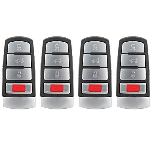 並行輸入品】cciyu 4 pcs Uncut 4 Buttons Keyless Entry Remote Fob