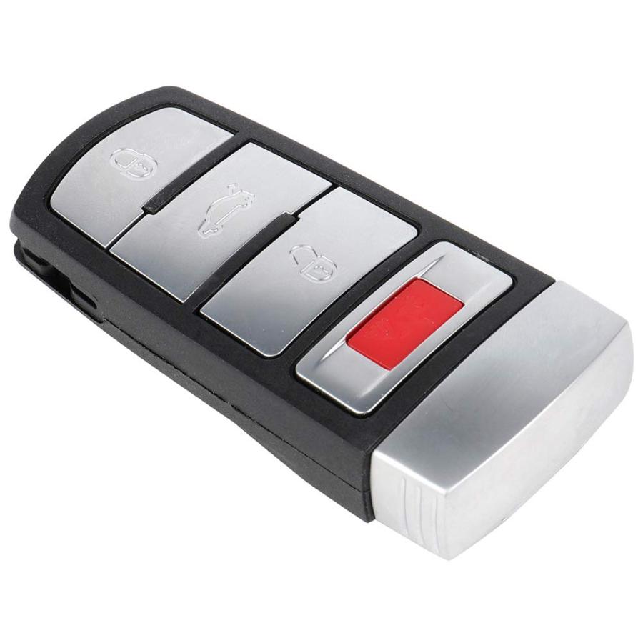 並行輸入品】cciyu 4 pcs Uncut 4 Buttons Keyless Entry Remote Fob