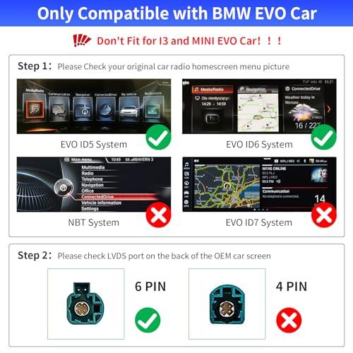 並行輸入品】Road Top Wireless Carplay Android Auto for BMW EVO