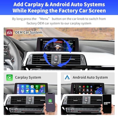 並行輸入品】Road Top Wireless Carplay Android Auto for BMW EVO