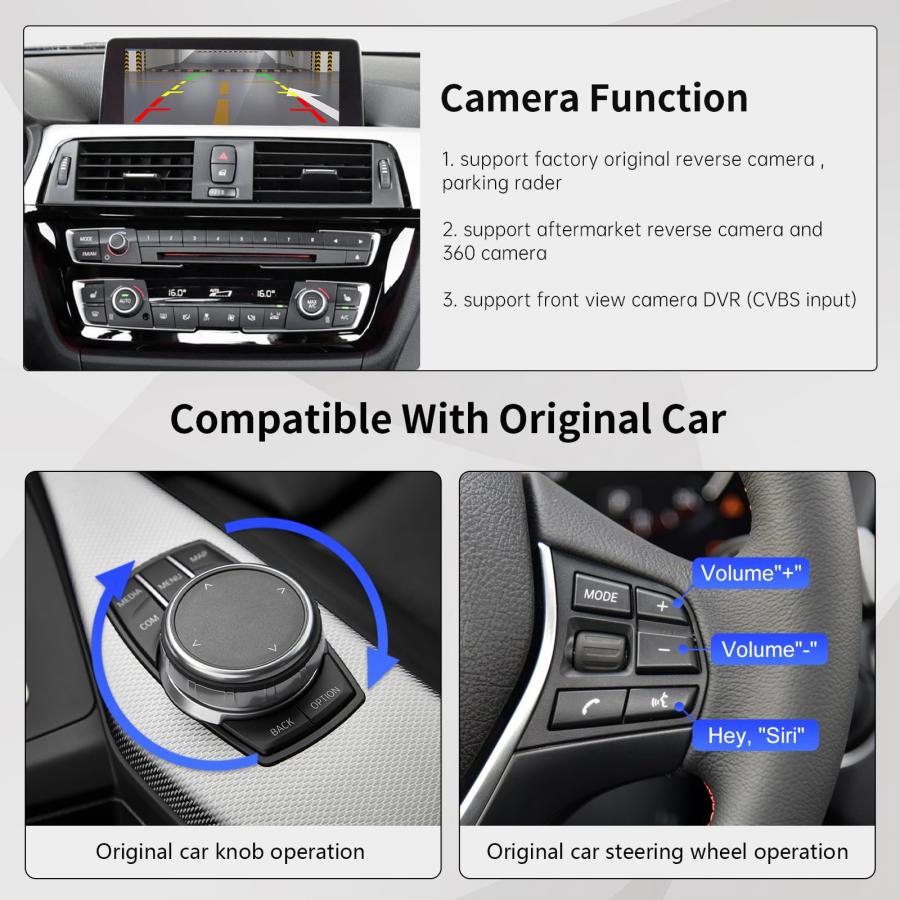 並行輸入品】Road Top Wireless Carplay Android Auto for BMW EVO