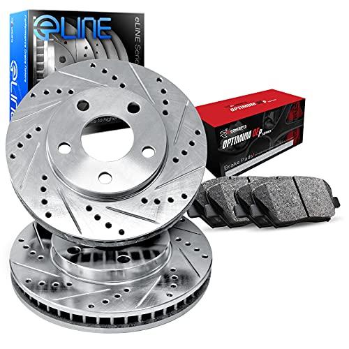 3点セット　専用 並行輸入品】R1 Concepts Front Brakes and Rotors Kit |Front Brake