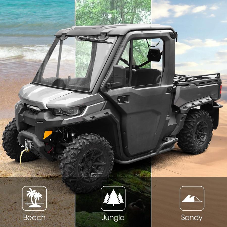 【並行輸入品】A & UTV PRO スポーツ フェンダー フレアキット 2016 2021 Can Am Defender HD5 / HD8の画像
