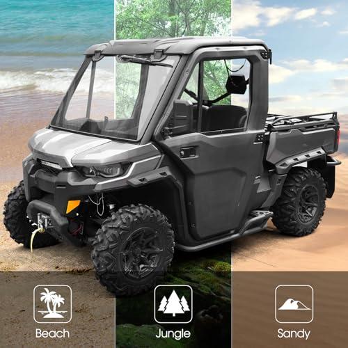 【並行輸入品】A & UTV PRO スポーツ フェンダー フレアキット 2016 2021 Can Am Defender HD5 / HD8の画像