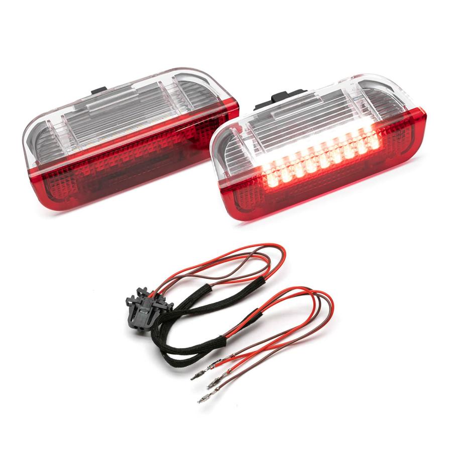 NSLUMO LED Courtesy Step Lights Replacement for VW Passat B6 Gol 並行輸入品 自動車