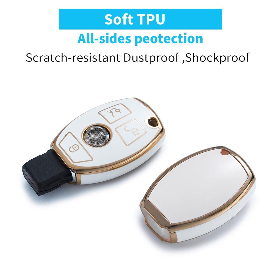 並行輸入品】メルセデスベンツキーフォブカバー ファッション