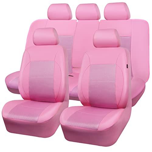 並行輸入品】CAR PASS バービー ピンク レザー シートカバー