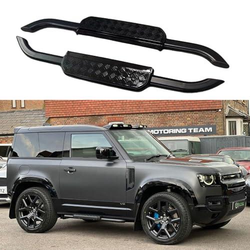 ランドローバー　ディフェンダー　サイドフェンダー装飾 並行輸入品】FTAPACCE サイドステップ ランニングボード