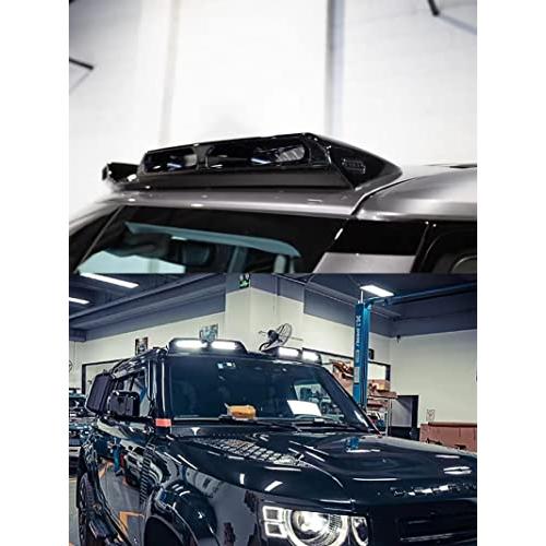 並行輸入品】4ランプ ルーフトップライトバー LED DRL ランドローバー