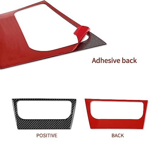 【並行輸入品】QianBao カーボンファイバーセントラルコントロール エアコン調整パネルカバー インテリア装飾ステッカー フォルクスワーゲン |  | 07