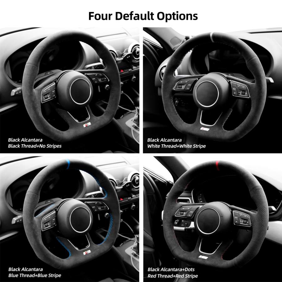 並行輸入品】Alfanxi ハンドステッチ アルカンターラ ハンドルカバー