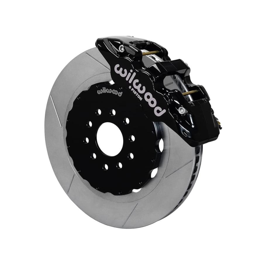 Wilwood AERO6 Front Big Brake Race Kit 14.00 Black 96-13 Chevrolet Corvette Z06 (C5/C6) w/o Lines main image 1
