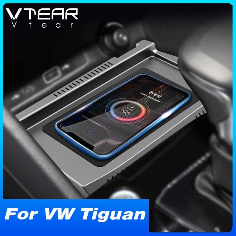 並行輸入品】QI Car Wireless Charger Compatible with Volkswagen VW