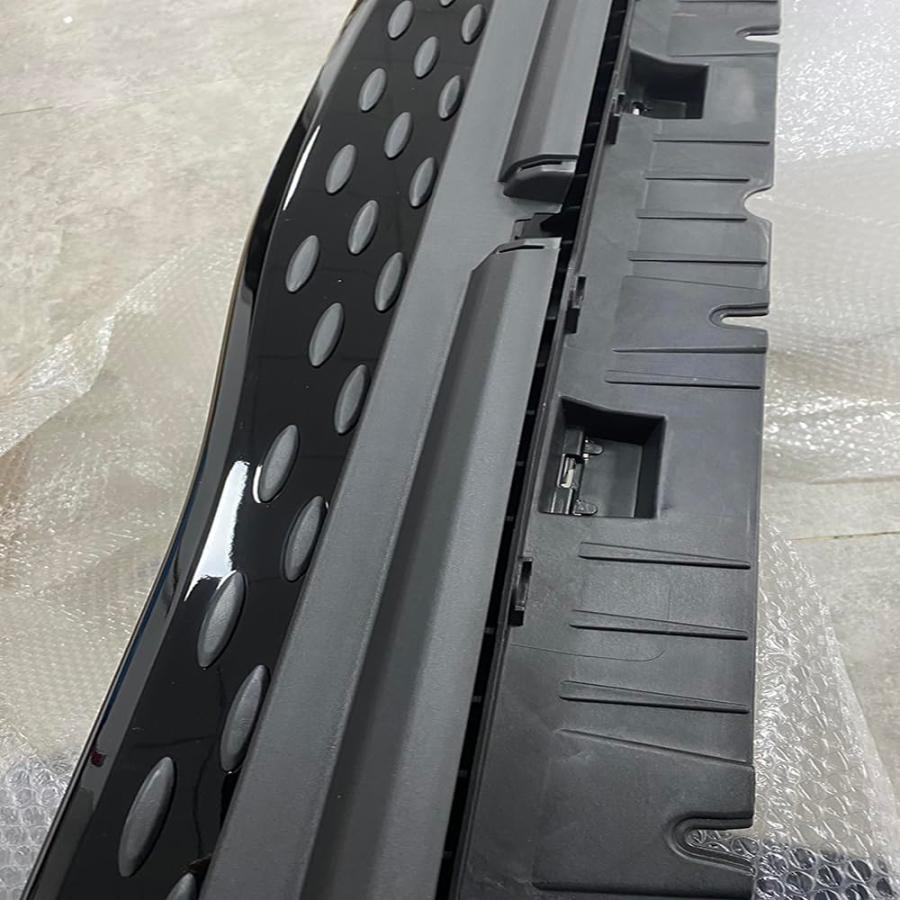 並行輸入品】ブラック ランニングボード サイドステップ ナーフバー