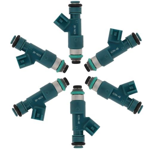 並行輸入品】KFKGF 4 Holes Fuel Injectors Kit 2007 2013 for Volvo