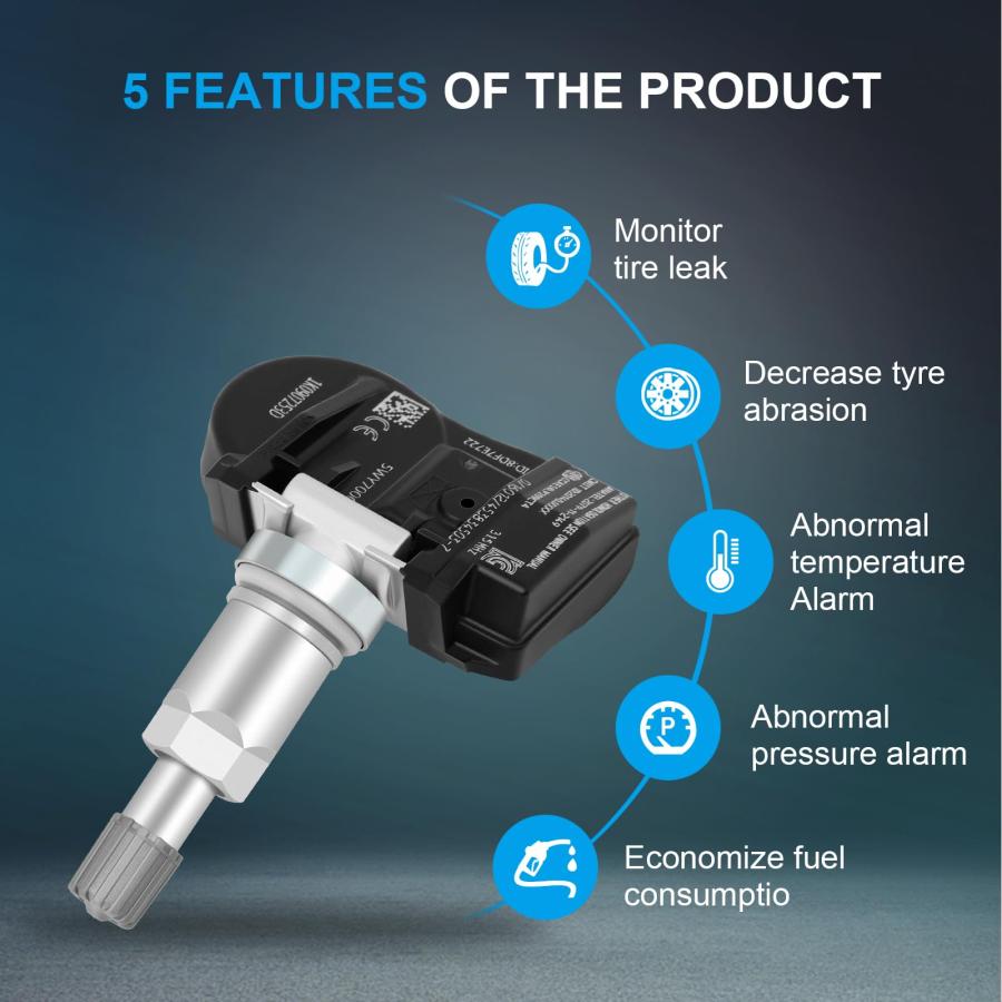 並行輸入品】FINDAUTO 315MHz タイヤ空気圧センサー TPMS プログラム