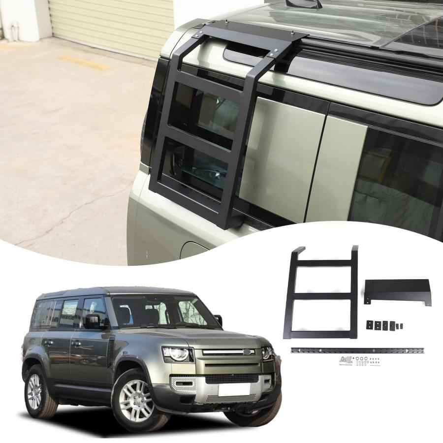 並行輸入品】テールゲート サイドラダー ランドローバー