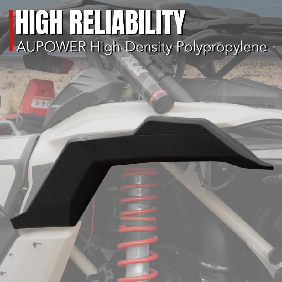 【並行輸入品】A & UTV PRO 左右フェンダーディフレクター Can Am X3 MAX用 AUPOWER Left & Right Feの画像
