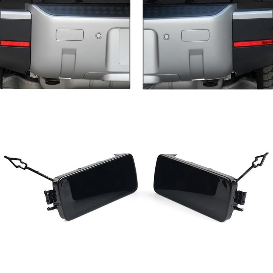 ディフェンダー　牽引フックカバー　2個セット Amazon | ランドローバー ディフェンダー 90 110 2020年～現行に