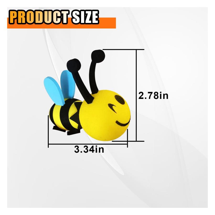 並行輸入品】Happy Bee 車用アンテナトッパー かわいい蜂 自動車用