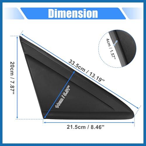 【並行輸入品】 A ABSOPRO Front Right Mirror Corner Triangle Fender Cover Rearviの画像