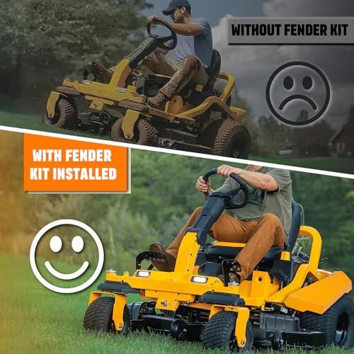 【並行輸入品】アップグレードスチールフェンダーキット 交換用 19A70062100用 Cub Cadet Ultima ZT2 ZT3 Zerの画像