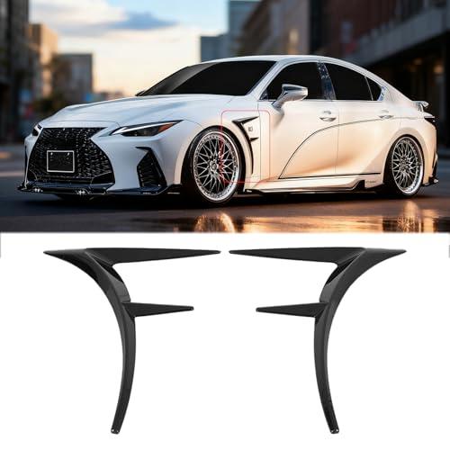 【並行輸入品】MUNALP A ペア フロント フェンダー サイド エアフロー フェンダー ベント カバー トリム ABS レクサス IS300の画像
